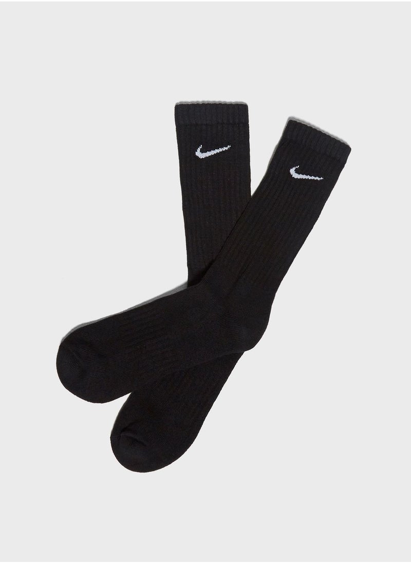 3 Pack Cushion Crew Socks