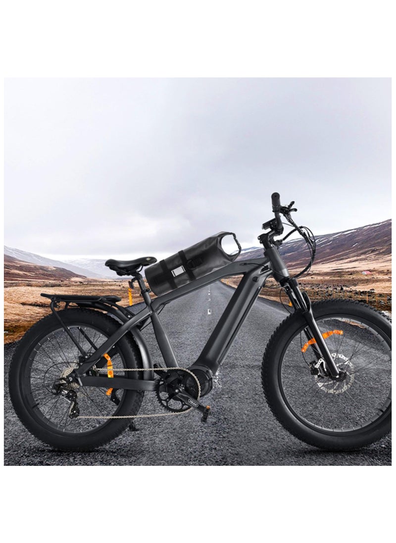 Bike Pannier Bag Saddle Bag, Waterproof Cycling Rear Rack Pack, Reflective Bike Storage, Lightweight Biccycle Luggage Carrier, Comuter Travel Saddlebags, Front Fork Bag for Touring Mountain