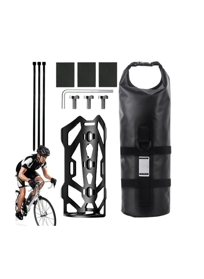 Bike Pannier Bag Saddle Bag, Waterproof Cycling Rear Rack Pack, Reflective Bike Storage, Lightweight Biccycle Luggage Carrier, Comuter Travel Saddlebags, Front Fork Bag for Touring Mountain