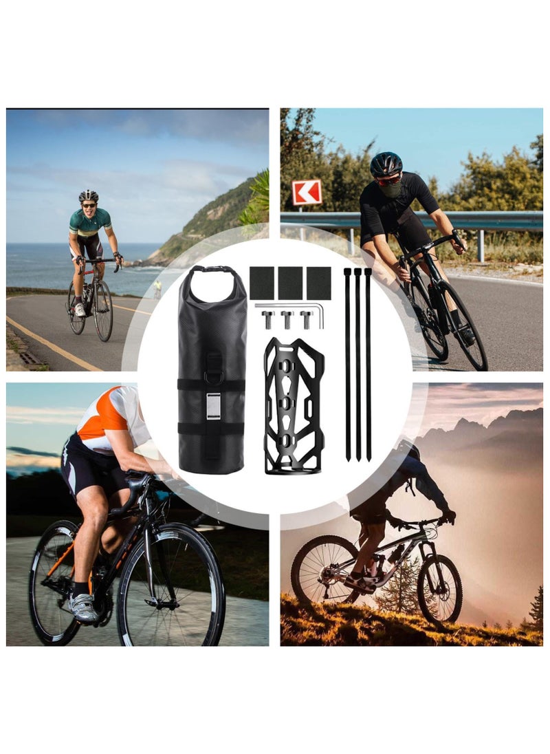 Bike Pannier Bag Saddle Bag, Waterproof Cycling Rear Rack Pack, Reflective Bike Storage, Lightweight Biccycle Luggage Carrier, Comuter Travel Saddlebags, Front Fork Bag for Touring Mountain