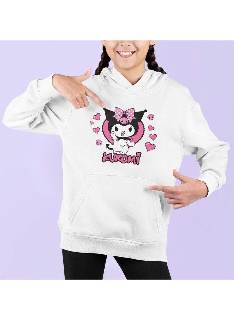 KUROMI HEARTS - HOODIE DESIGN FOR KIDS