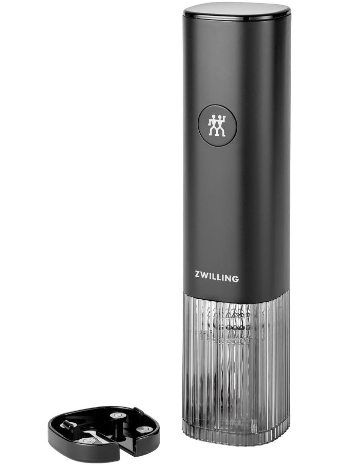 ZWILLING Enfinigy Wine Bottle Opener, Cork, Electric, Automatic, USB Rechargeable, Foil Cutter Included