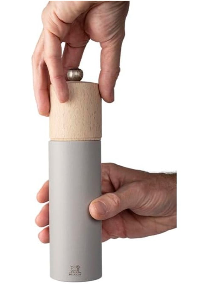 Peugeot Boreal SM 21cm Pebble Grey Salt Mill