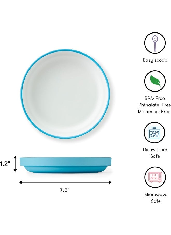 Omie Plate (Blue, 1 Plate 1 Divider)