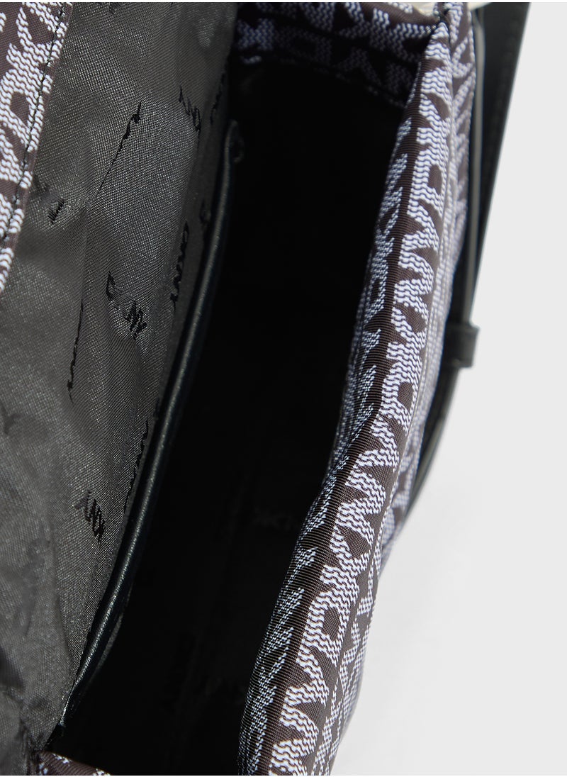 Mara Falp Over Chain Detailed Crossbody