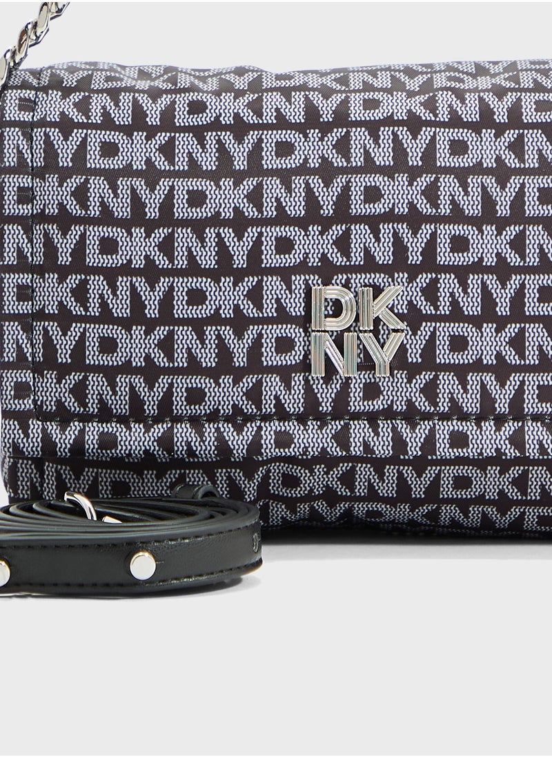 Mara Falp Over Chain Detailed Crossbody