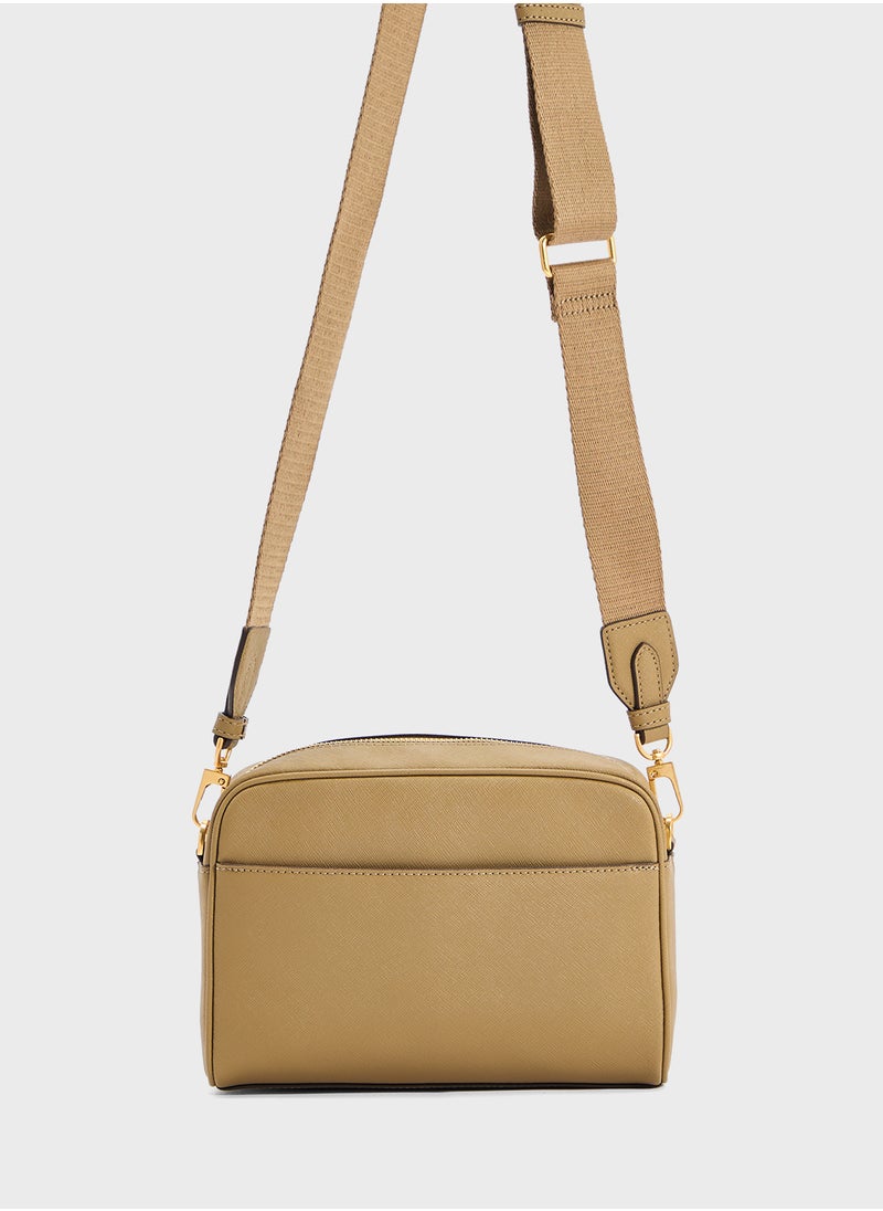 Carol Logo Zip Through Crossbody