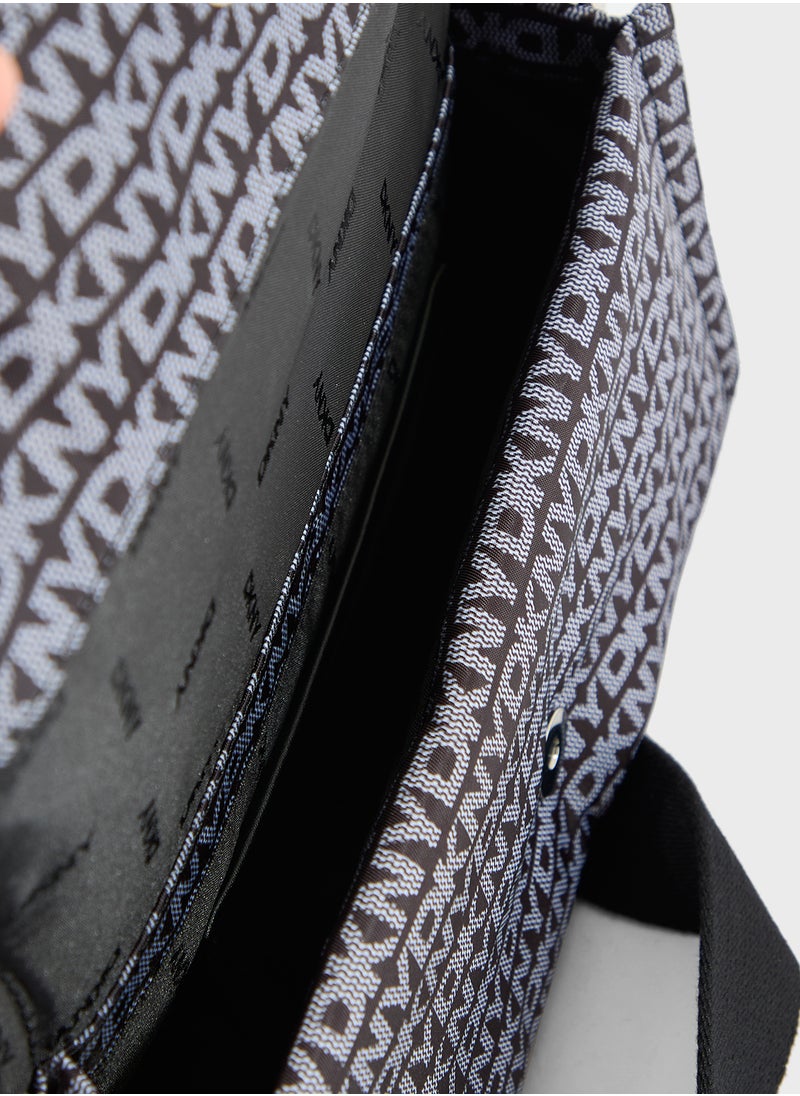 Mara Falp Over Chain Detailed Crossbody