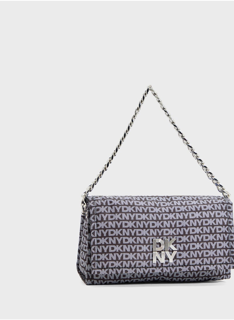 Mara Falp Over Chain Detailed Crossbody