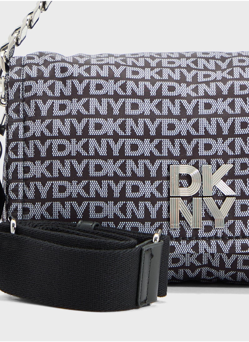 Mara Falp Over Chain Detailed Crossbody