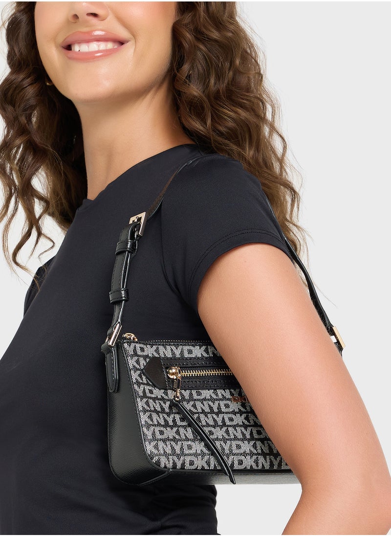 Bryant Logo Top Handle Crossbody
