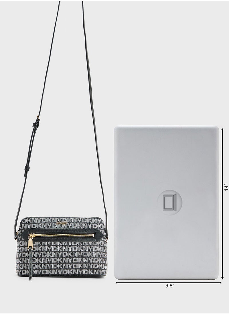Bryant Logo Top Handle Crossbody