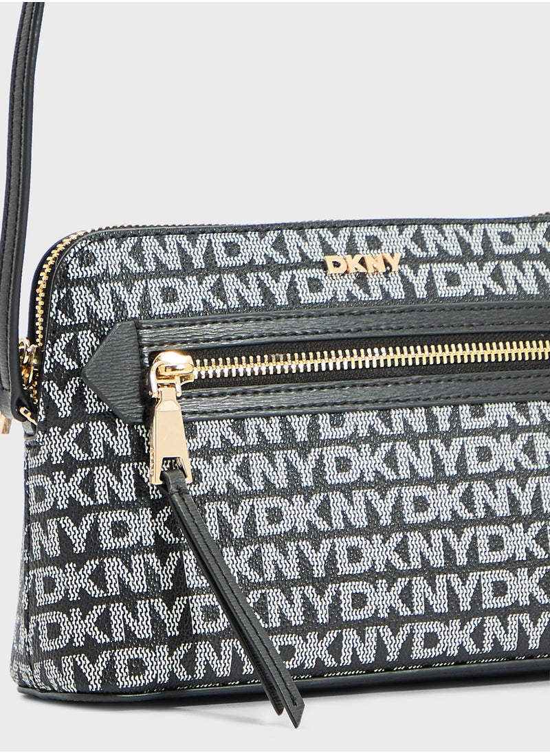Bryant Logo Top Handle Crossbody