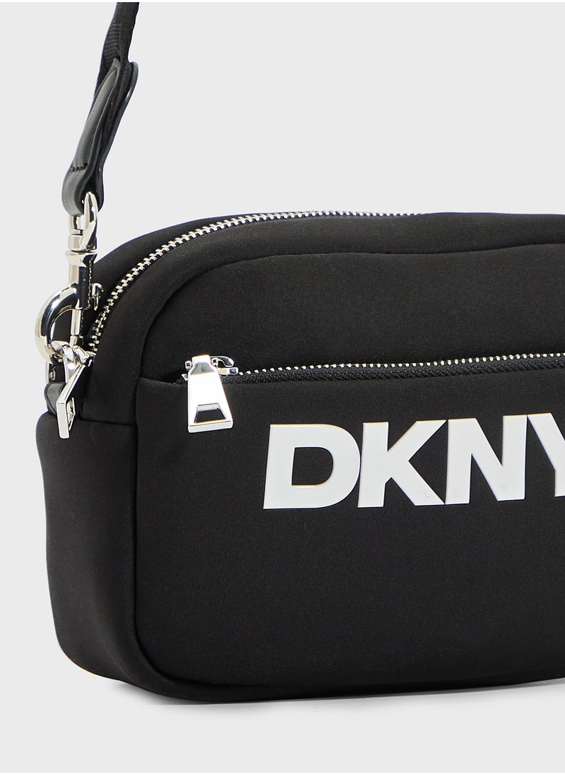 Jenny Logo Zip Through Crossbody