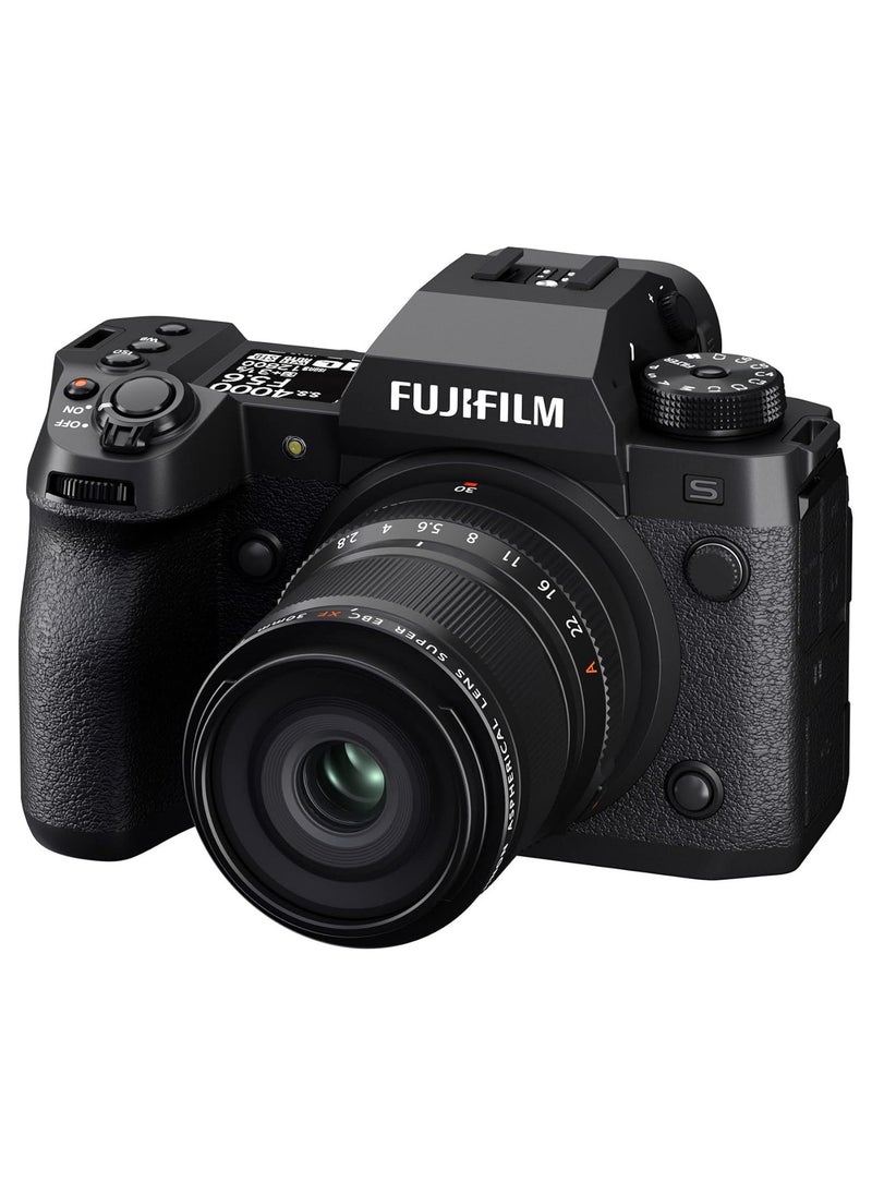 FUJINON XF30mmF2.8 R Macro Lens – Compact Macro Prime for Fujifilm X-Mount Cameras | 1:1 Magnification, f/2.8 Aperture, Lightweight Design, Crisp Detail