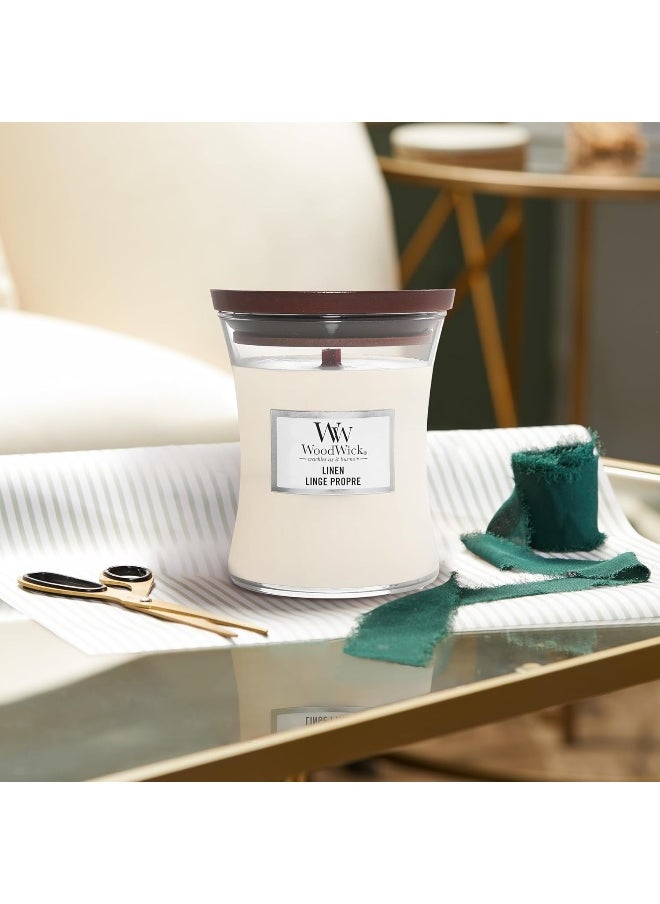 WoodWick Hourglass Scented Trilogy Candle with Pluswick Innovation, Sun-Ripened Berries, Medium