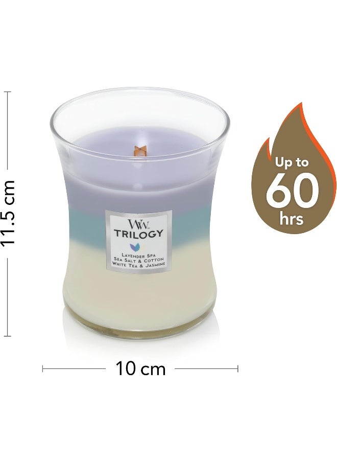 WOODWICK Trilogy candle medium Calming Retreat 92965E