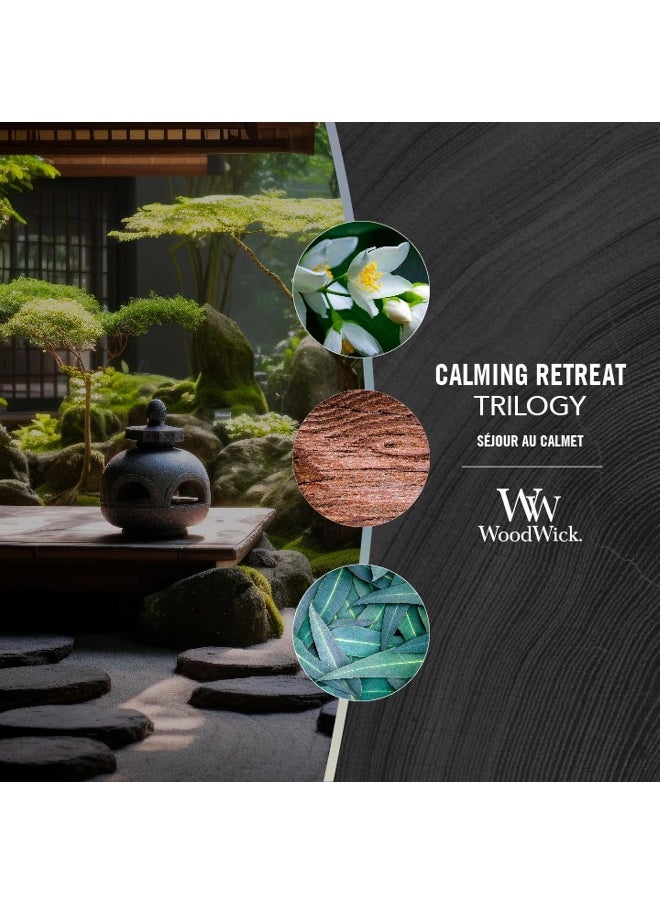 WOODWICK Trilogy candle medium Calming Retreat 92965E