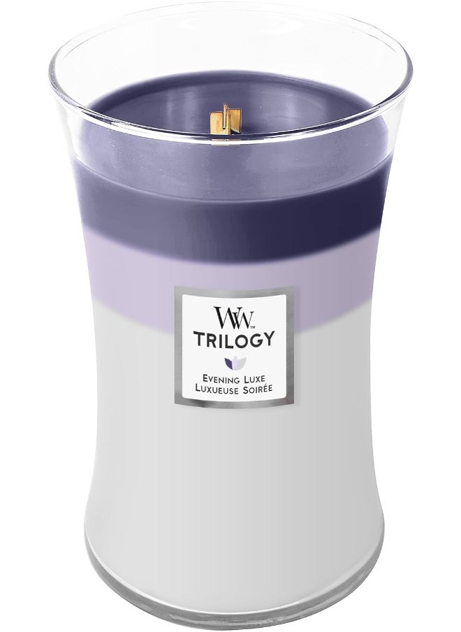 WoodWick Scented Candle Large Trilogy Evening Luxe