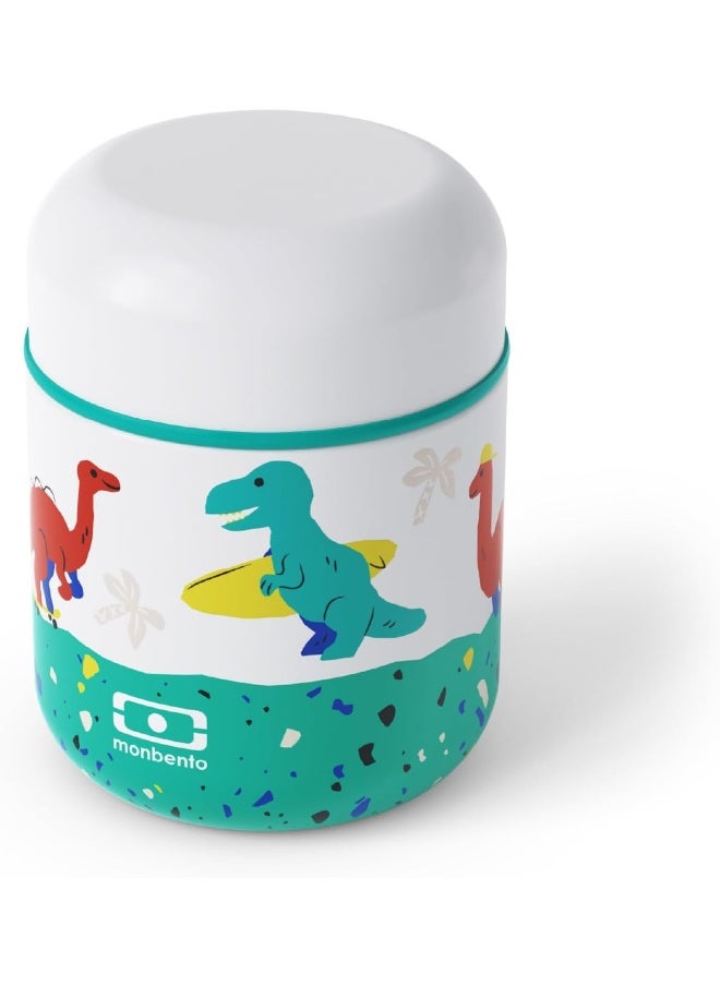 monbento - Children's Insulated Lunch Box MB Capsule Blue Dino