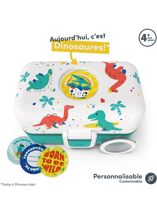 monbento - Children's Lunch Box MB Tresor blue Dino