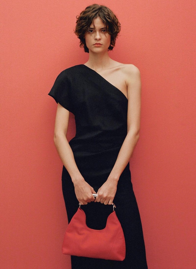 Asymmetrical Linen Dress