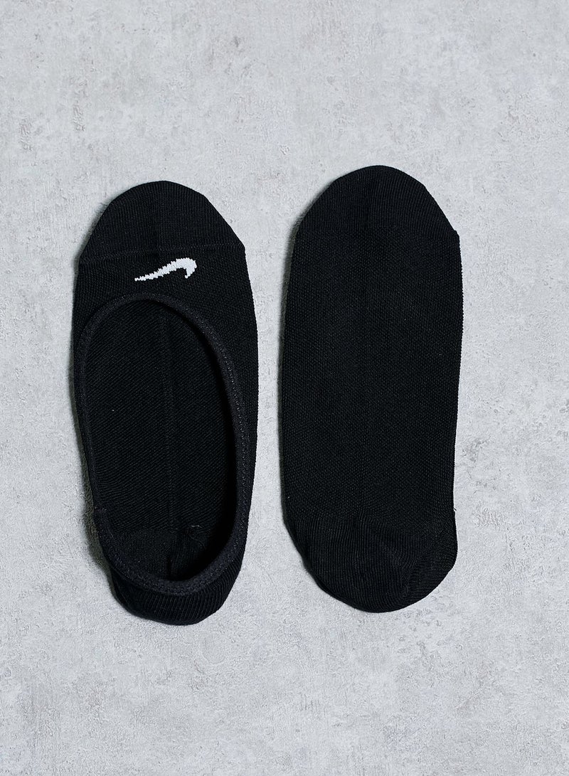 Pair of 3 Everyday Lightweight Performance Socks Black