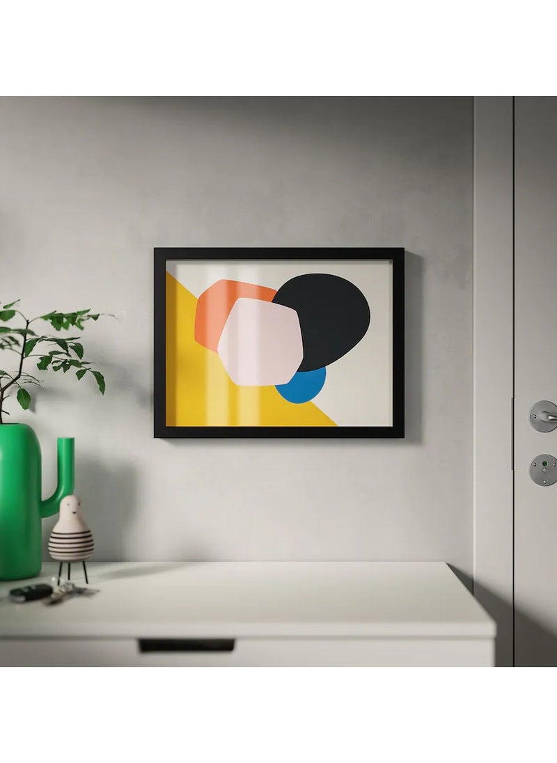 Wall Photo Frame, Wall Hanging Picture Frame, Mounted Frame For Home, Office Black