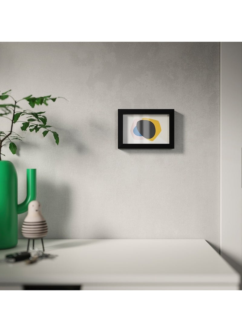 Wall Photo Frame, Wall Hanging Picture Frame, Mounted Frame For Home, Office Black