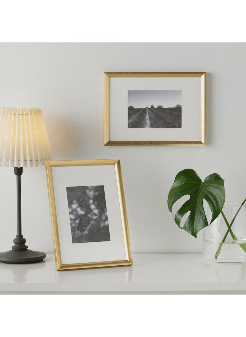 Wall Photo Frame, Wall Hanging Picture Frame, Mounted Frame For Home, Office, Gold