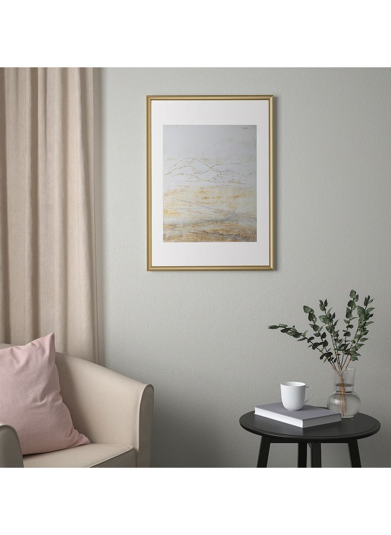 Wall Photo Frame, Wall Hanging Picture Frame, Mounted Frame For Home, Office, Gold