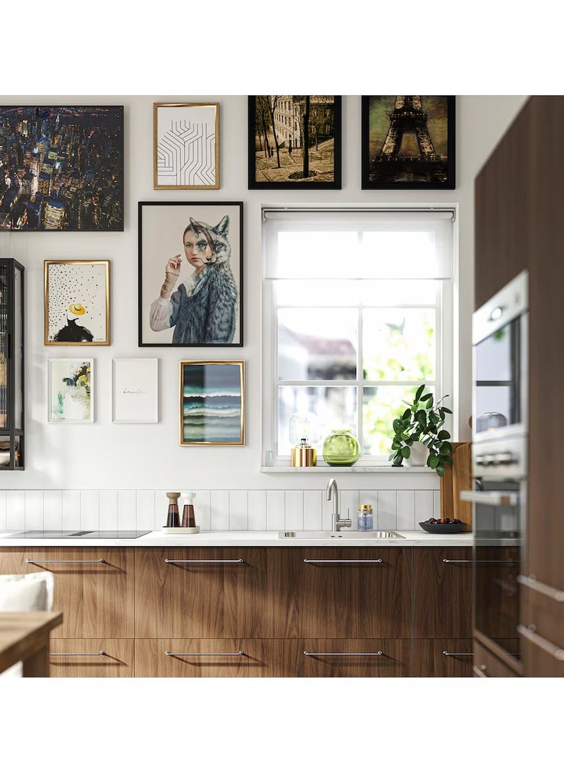 Wall Photo Frame, Wall Hanging Picture Frame, Mounted Frame For Home, Office, Gold