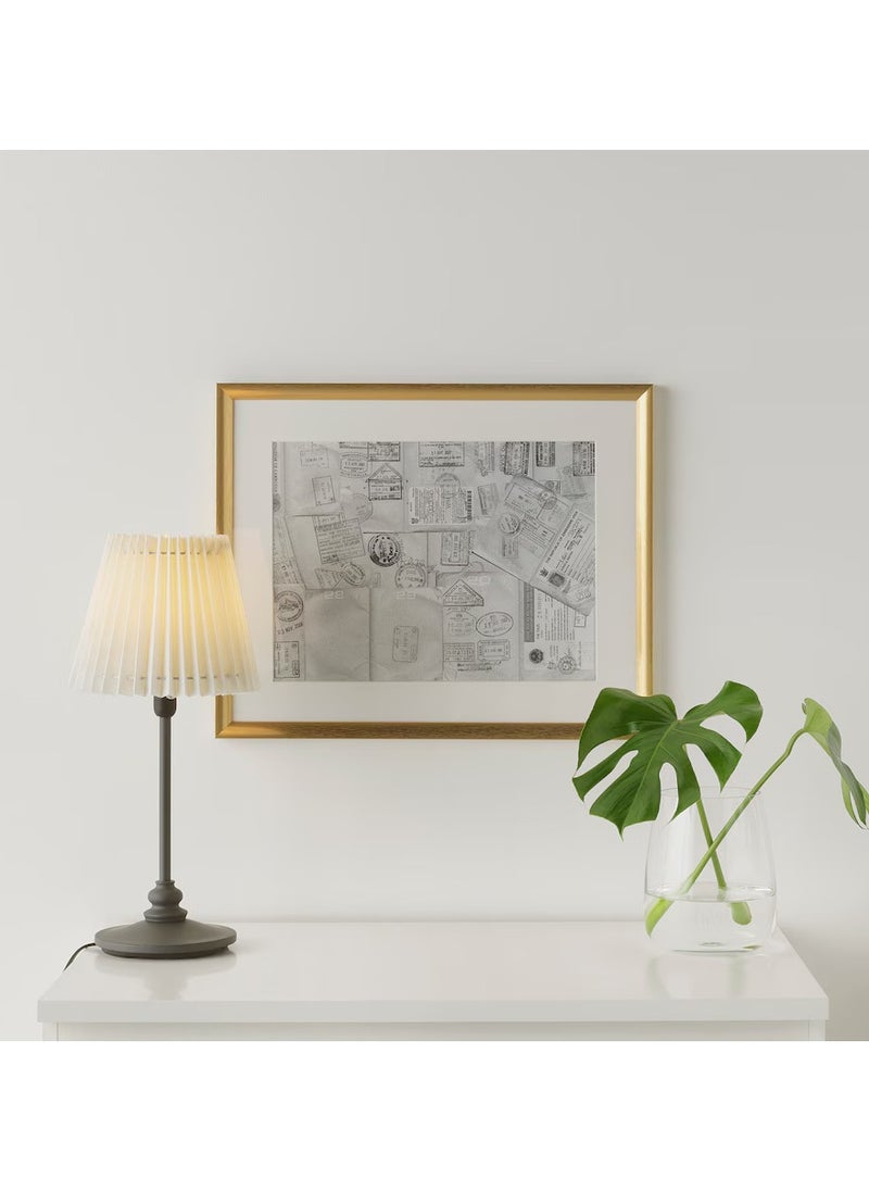 Wall Photo Frame, Wall Hanging Picture Frame, Mounted Frame For Home, Office, Gold