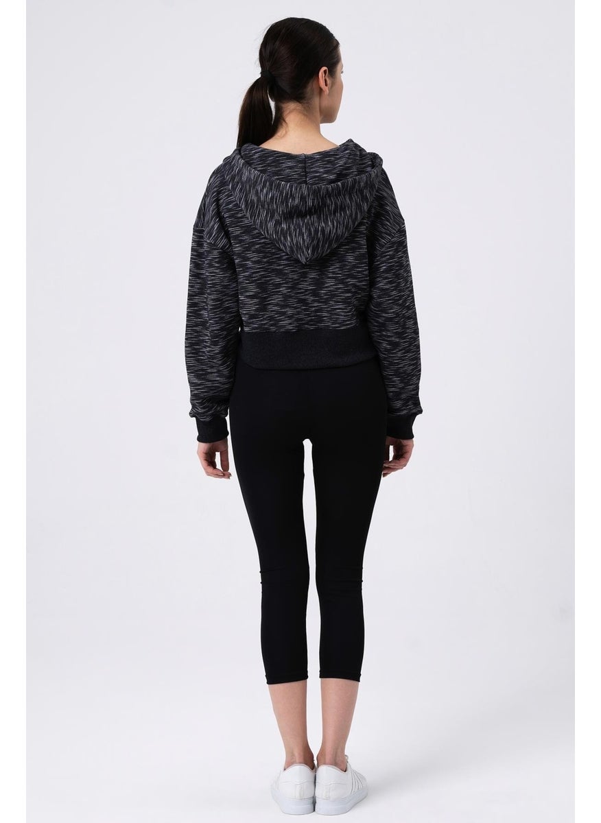 Crop Hoodie Cardigan (B20-5013)