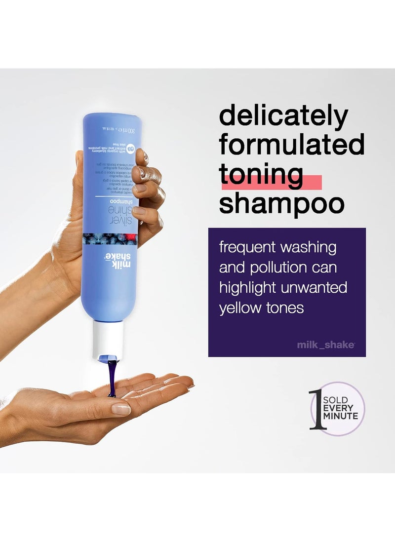 Silver Shine Light Shampoo, White, 300 Millilitre