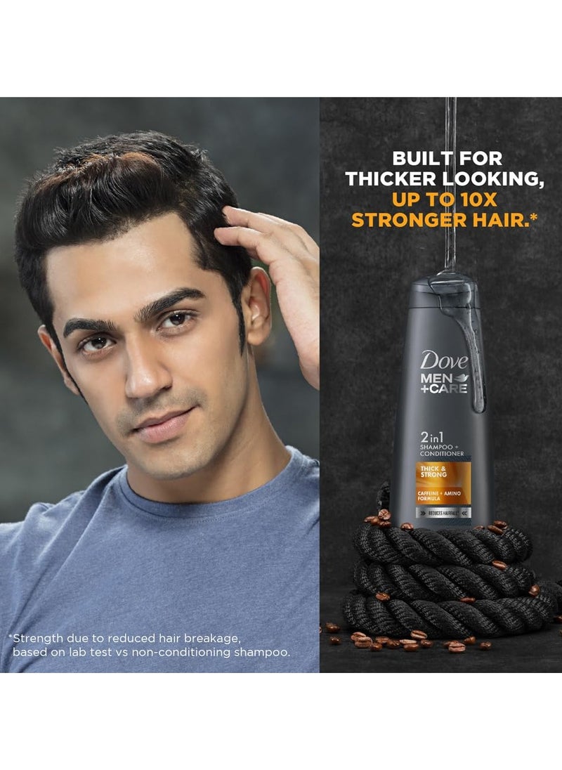Men+Care Thick & Strong 2in1 Shampoo+Conditioner, 340 ml