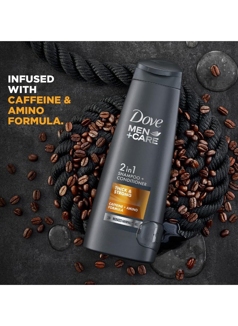 Men+Care Thick & Strong 2in1 Shampoo+Conditioner, 340 ml