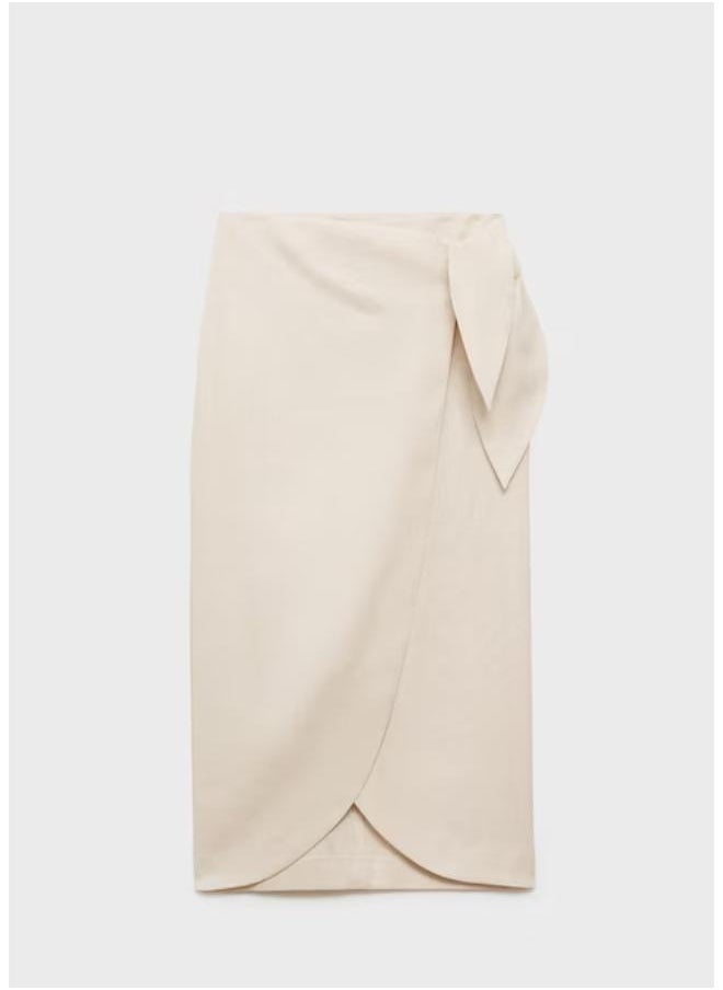 Linen Sarong Skirt