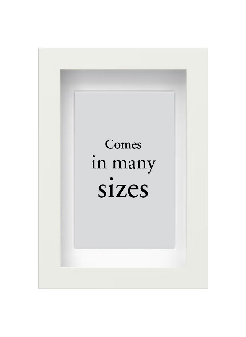 Wall Photo Frame, Wall Hanging Picture Frame, Mounted Frame For Home, Office White