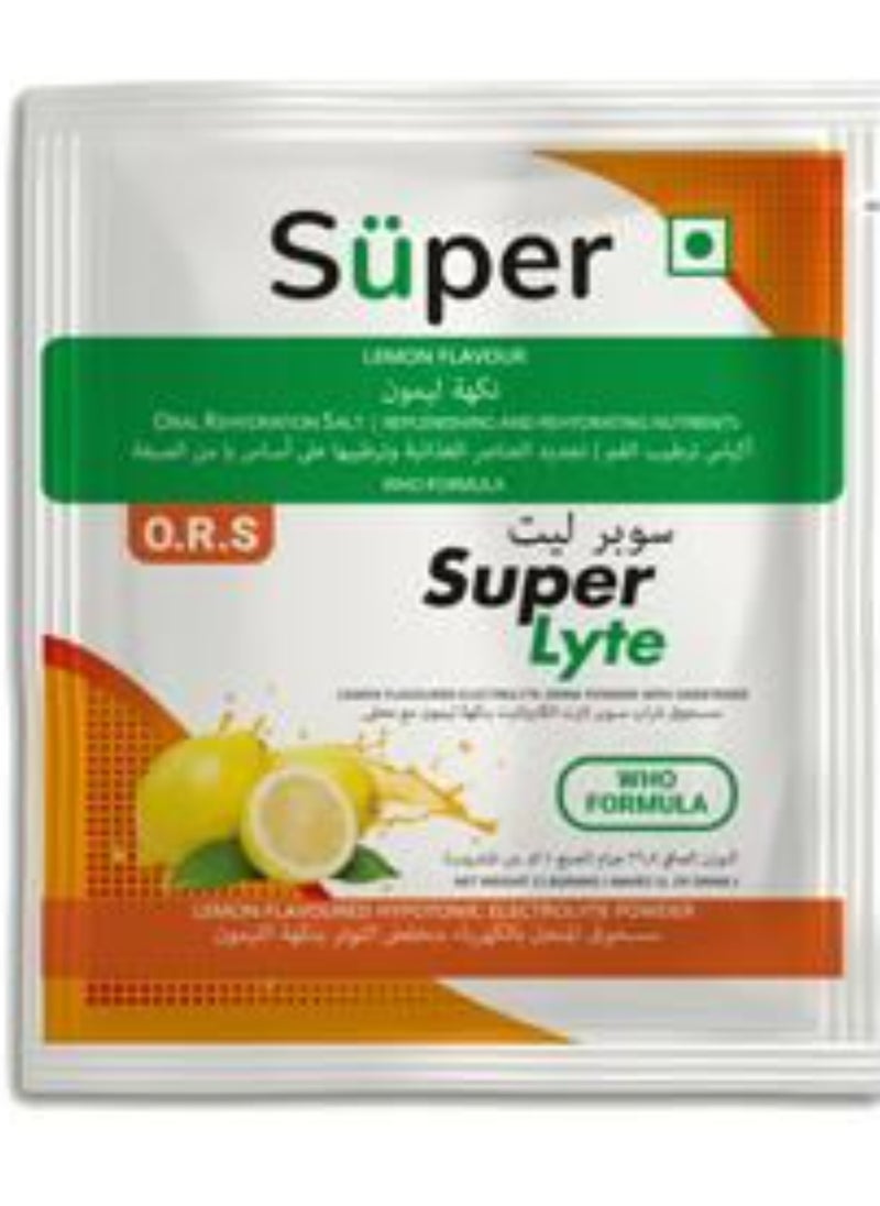 ORS Super Lyte Lemon Flavour 21.8 g 10 scathes