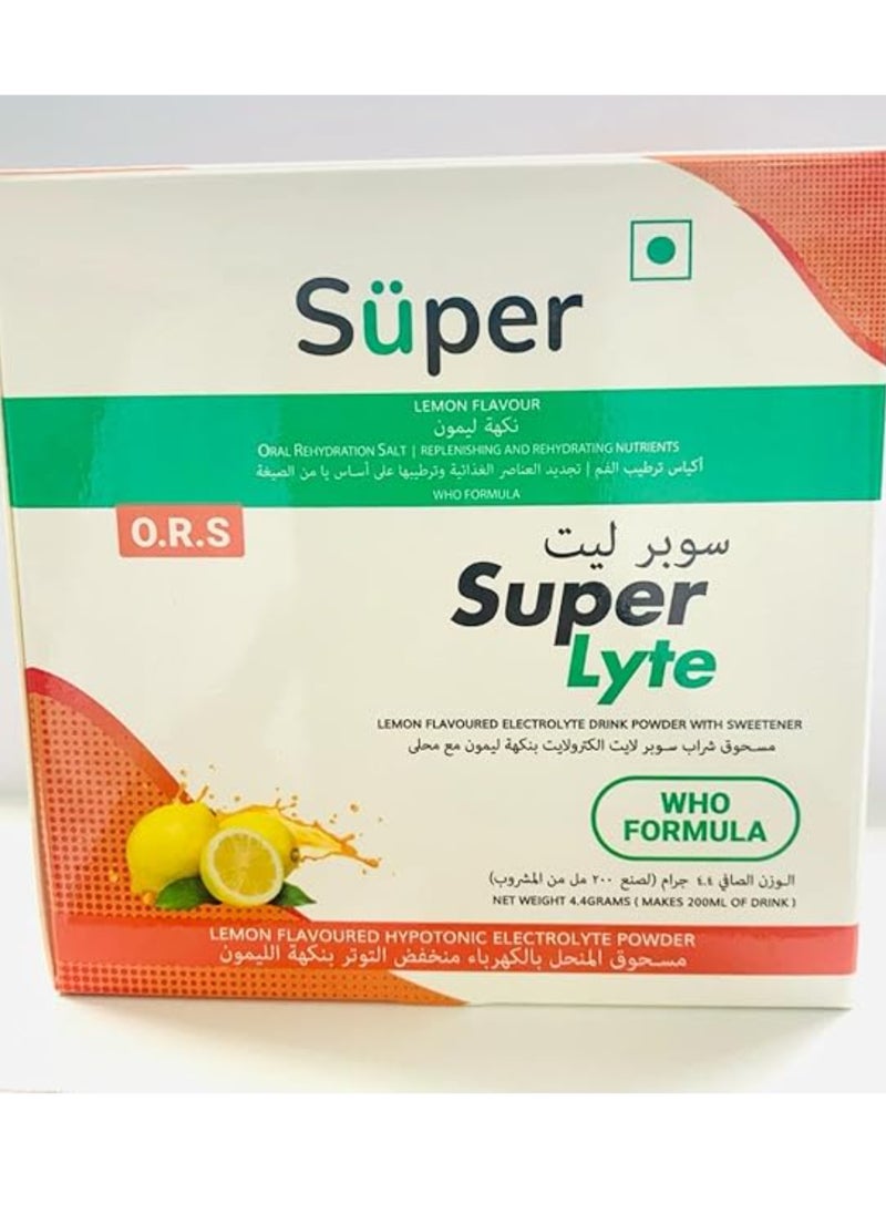 ORS Super Lyte Lemon Flavour 21.8 g 10 scathes