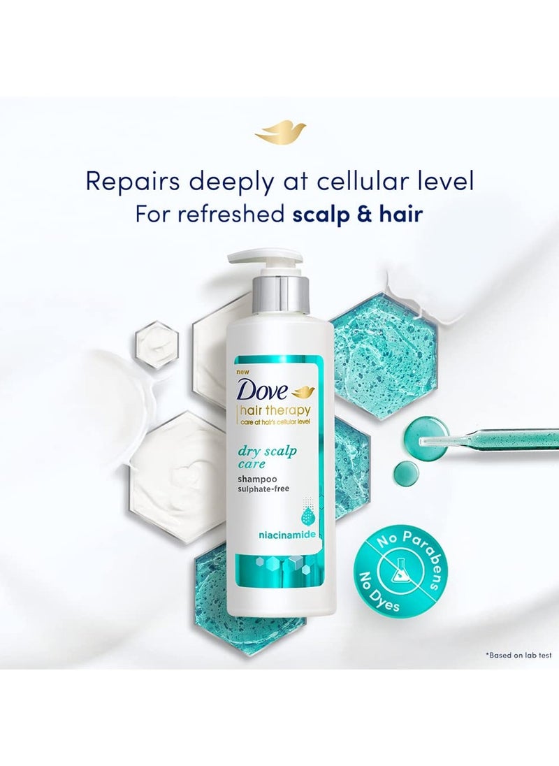 Hair Therapy Dry Scalp Care Sulphate-Free Shampoo, No Parabens & Dyes, With Niacinamide, 380 ml