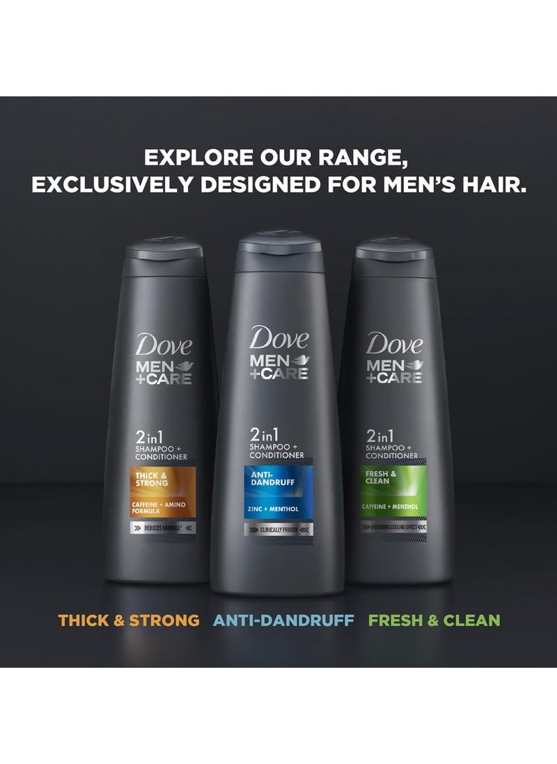 Men+Care Anti Dandruff 2in1 Shampoo+Conditioner, 650 ml
