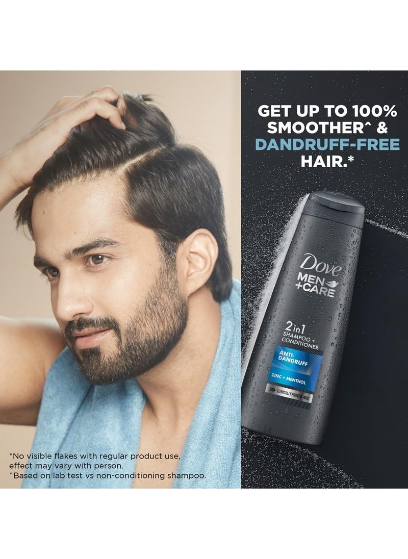 Men+Care Anti Dandruff 2in1 Shampoo+Conditioner, 650 ml