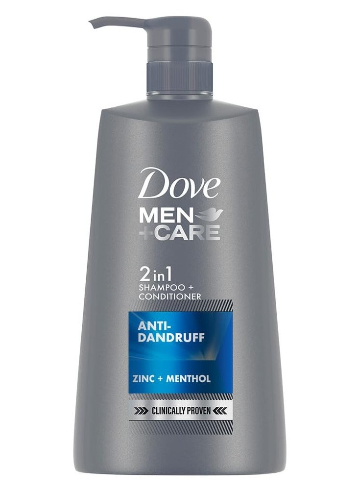 Men+Care Anti Dandruff 2in1 Shampoo+Conditioner, 650 ml