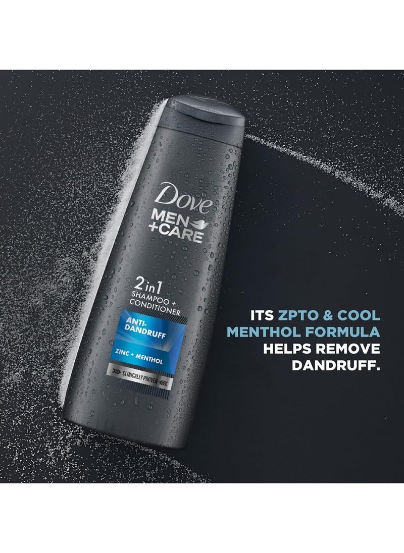 Men+Care Anti Dandruff 2in1 Shampoo+Conditioner, 650 ml
