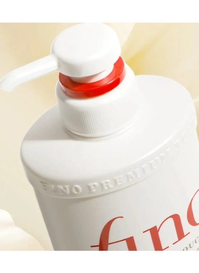 Shiseido Fitit Fino Premium Touch Moist Conditioner 550ml – Deep Moisturizing & Nourishing Conditioner for Dry and Damaged Hair Pack of 2w