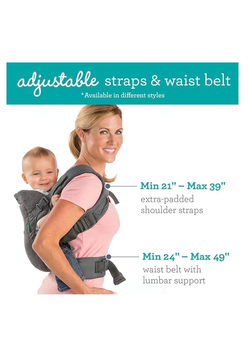 Infantino - Flip Advanced 4-in-1 Convertible Carrier - Grey