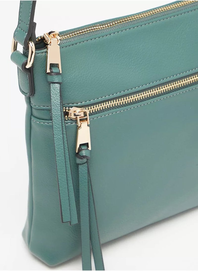 Flap Over Crossbody Bag