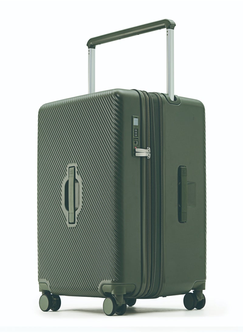 ABS mix PC Suitcase check in luggage 26 inch with Expandable with TSA travel case